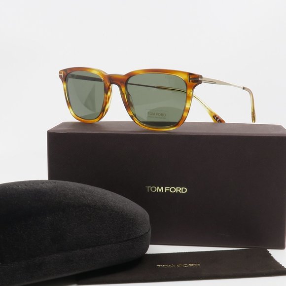 Tom Ford Other - Tom Ford TF 625 47A New Havana (Tortoise)/Green ARMAUD-02 53mm with box